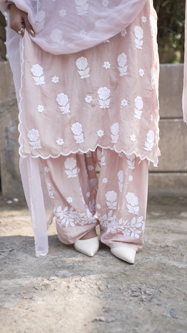 Masakali Mauve Farshi Shalwar Kurta Set