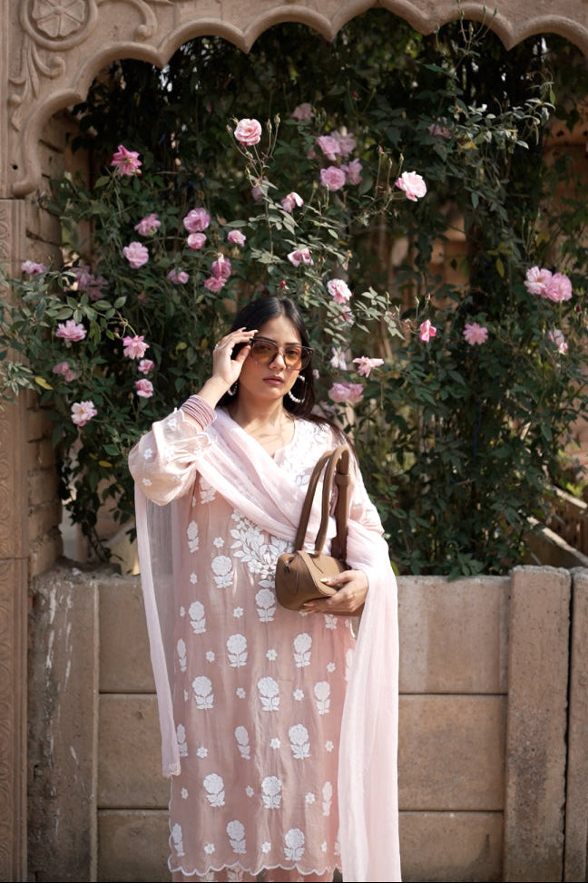 Masakali Mauve Farshi Shalwar Kurta Set