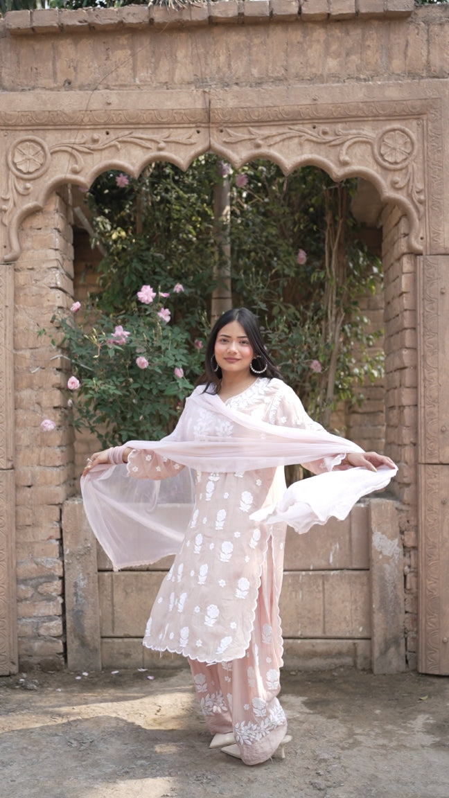 Masakali Mauve Farshi Shalwar Kurta Set