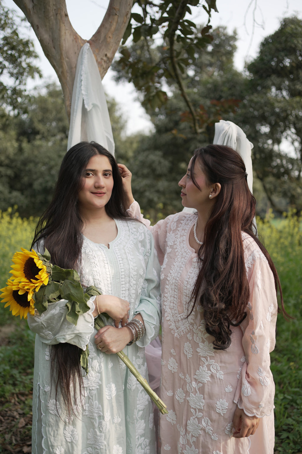 Masakali Pastel Peach Kurta Set