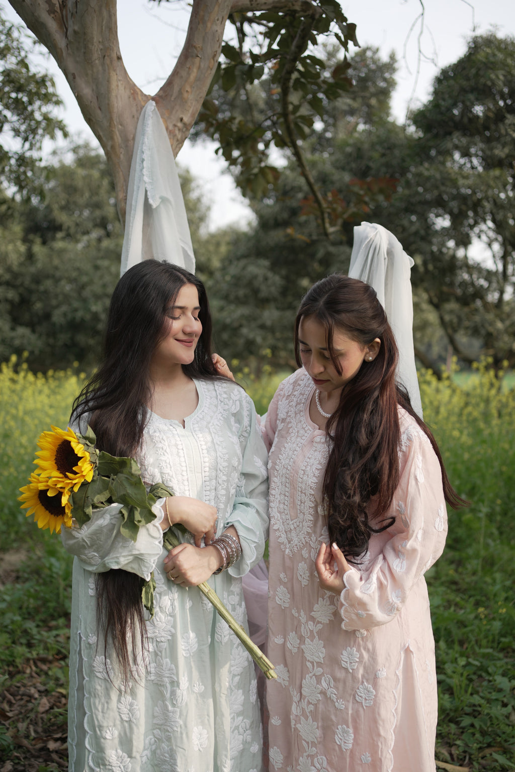 Masakali Pastel Peach Kurta Set